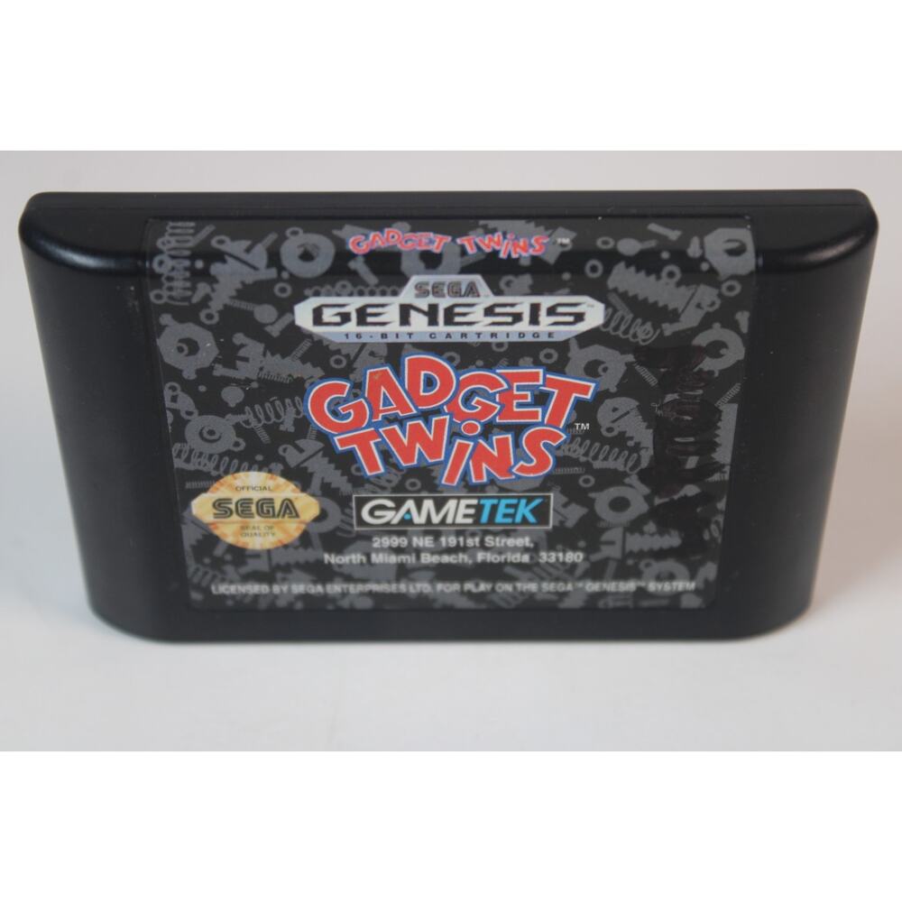 Gadget Twins (Sega Genesis, 1992) Authentic, game only, Tested/works